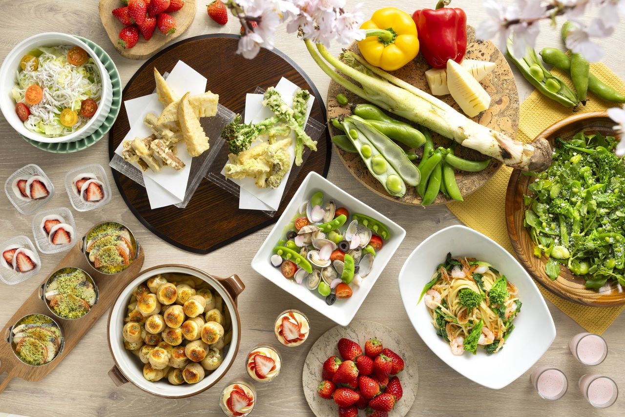 Buffet de Saison 春～Spring～ランチブッフェ（土日祝）家族で楽しむ春爛漫メニュー