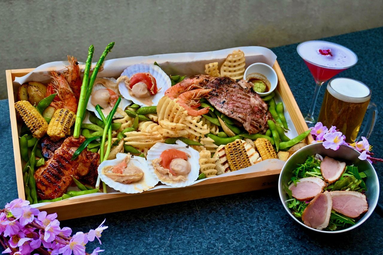 Spring BBQ & Beer Garden | Light Plan