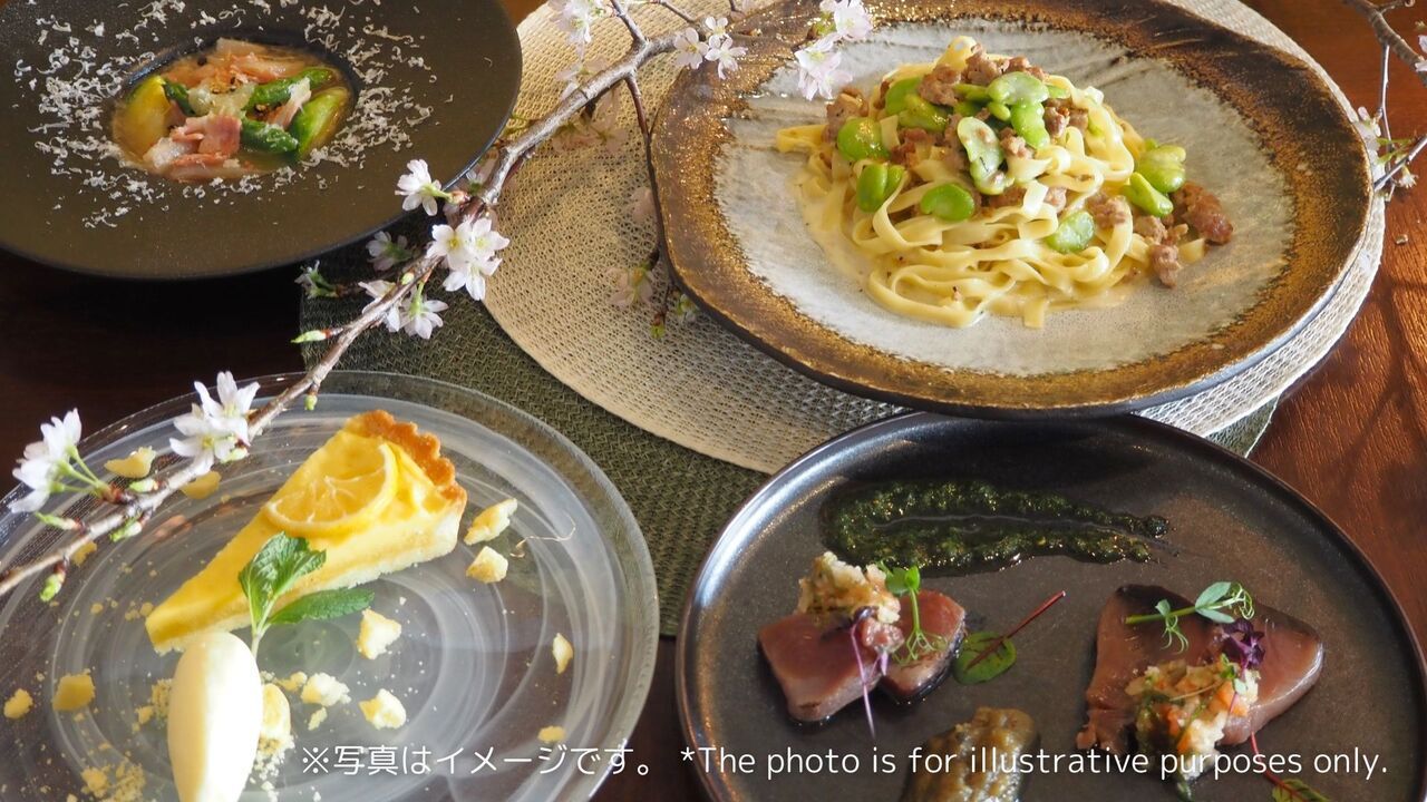 4月限定シーズナルランチ