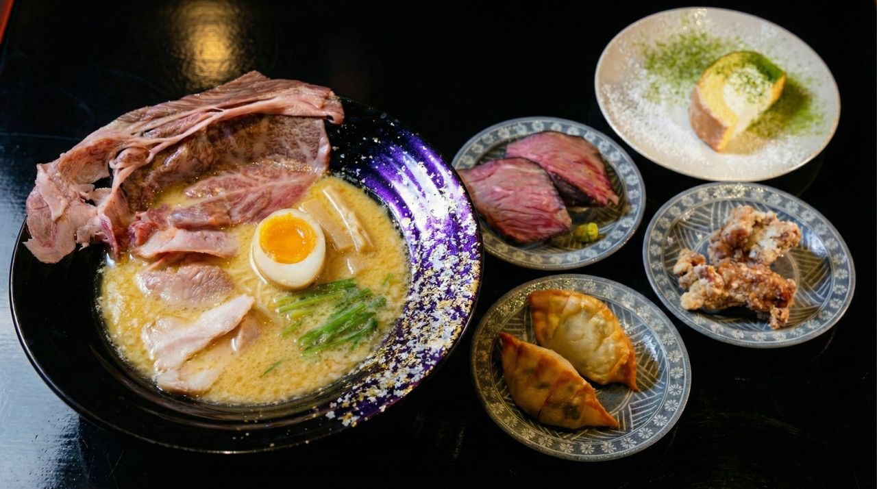 清真和牛拉面套餐 B/deluxe