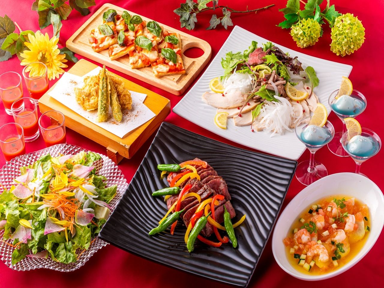 We offer the flavors of the season with great care. Our chef's pride and joy, our winter course [GOLD], from 7,700 yen