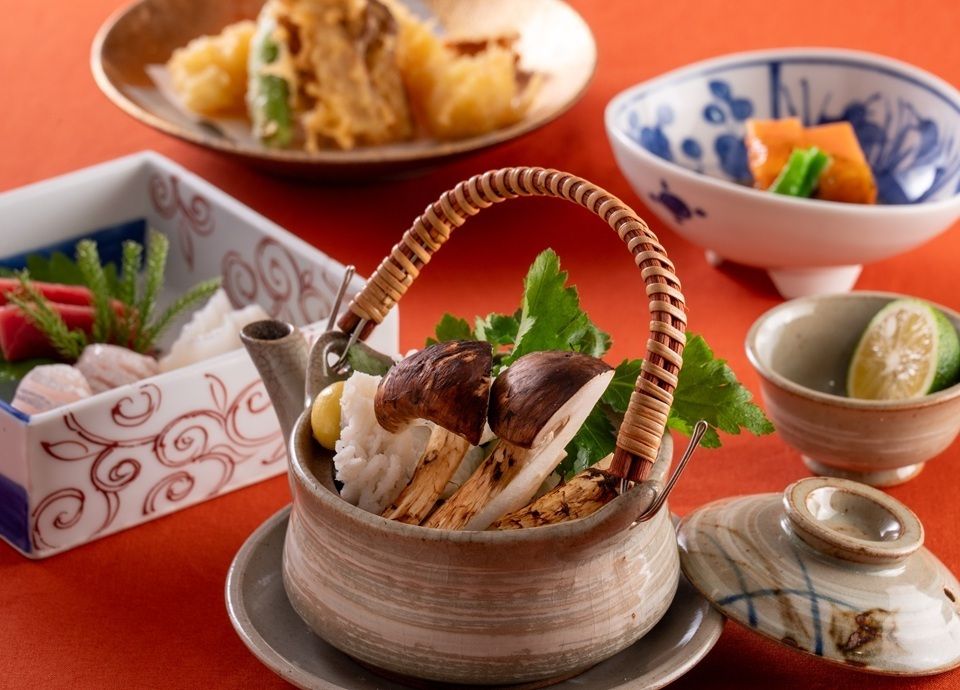 Matsutake rice meal