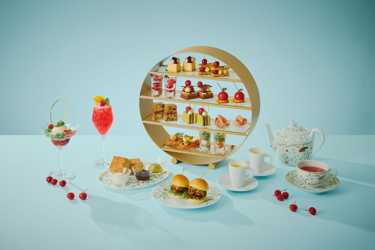 【アルコールフリーフロー】Afternoon Tea “VOYAGE” La saison des cerises
