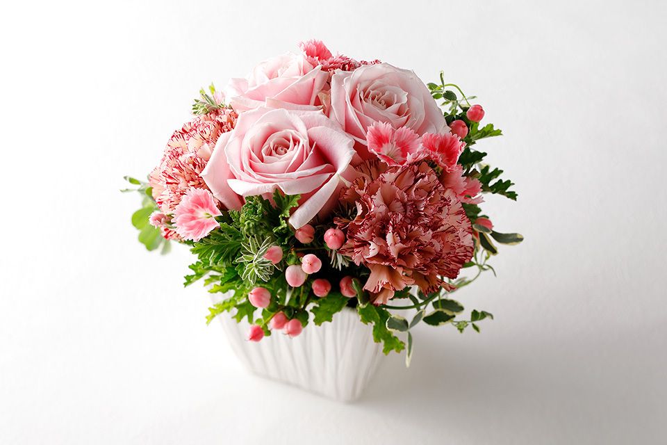 母の日特製カーネーションアレンジメント