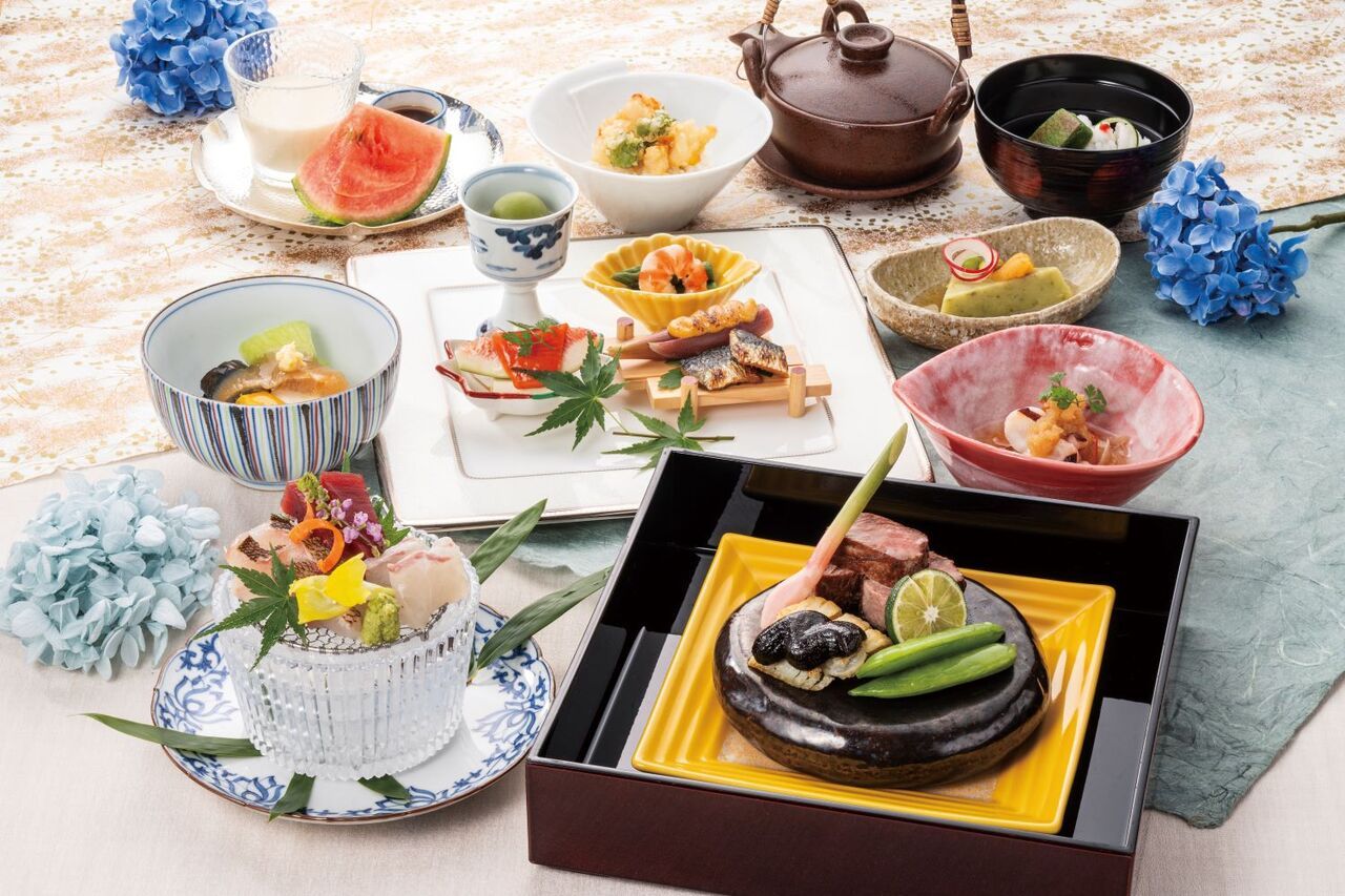 【6月】会席牡丹～夏越の祓～（ランチ）+抹茶葛餅付　