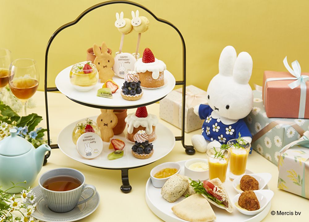ミッフィーコラボレーションアフタヌーンティーセット（1部12:00~14:00）