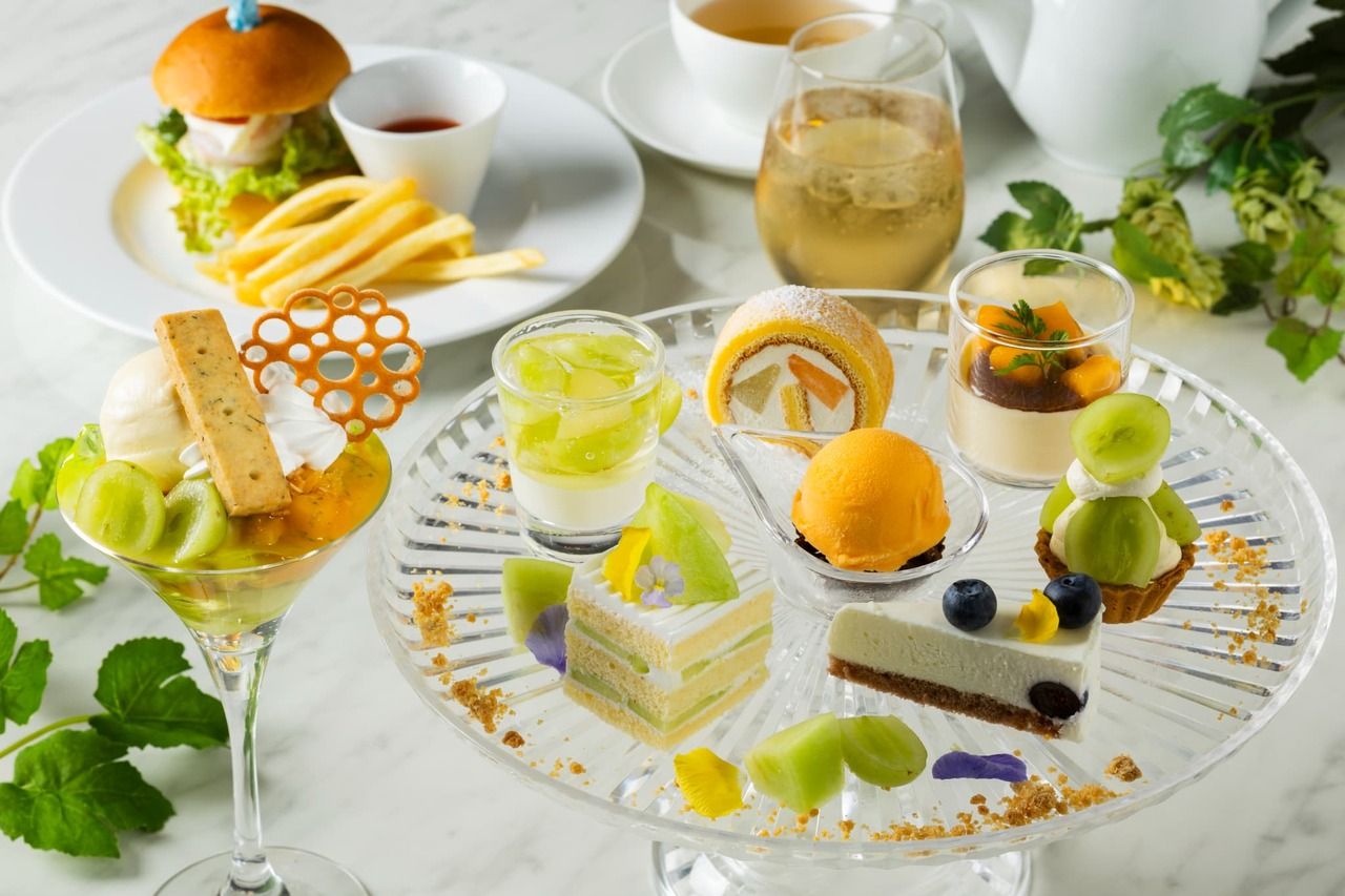 Summer Afternoon Tea Set with Limited Edition Parfait