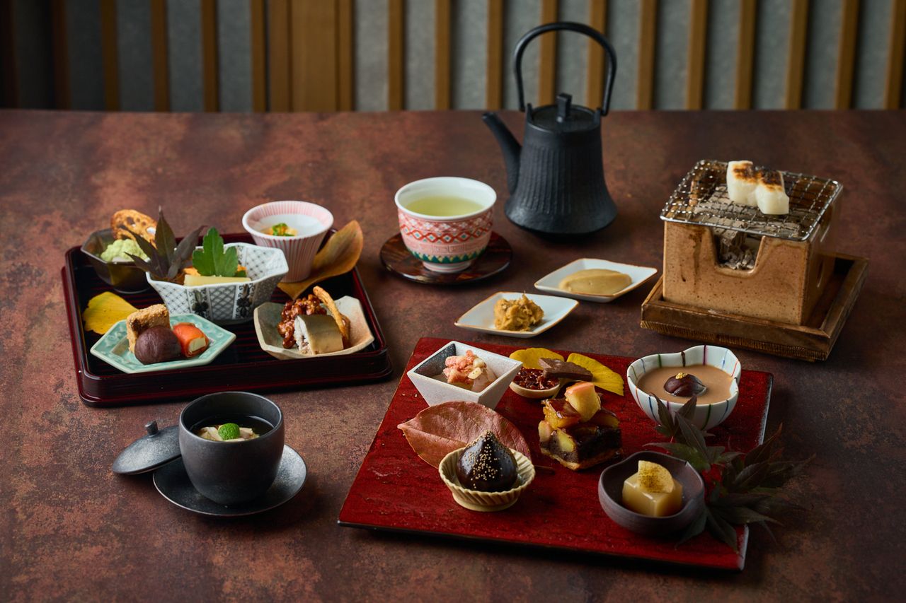 Kyoto Seasonal Harvest and Chocolate Afternoon Tea (9/4–11/22)