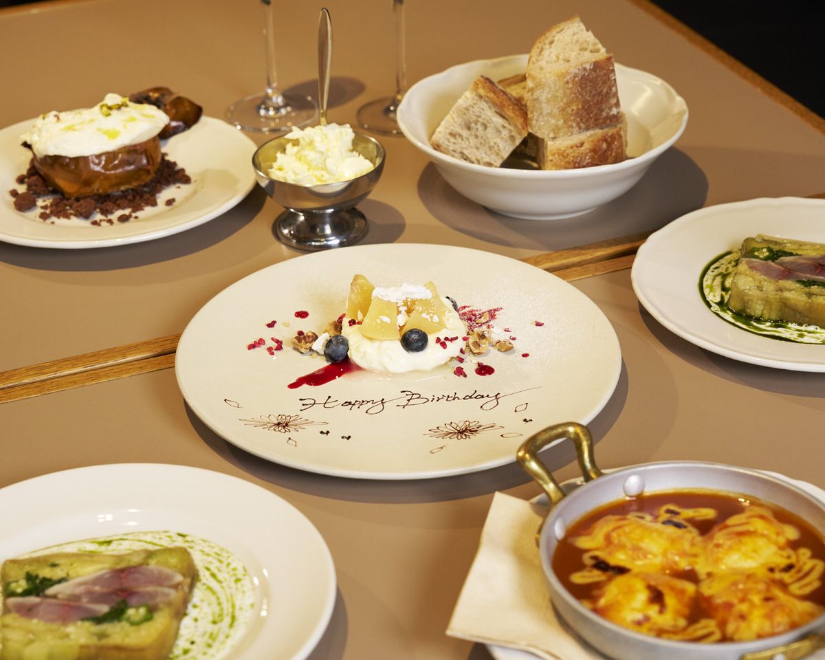 Anniversary Special DINNER COURSE 乾杯スパークリング＆メッセージプレート付 『事前予約限定』
