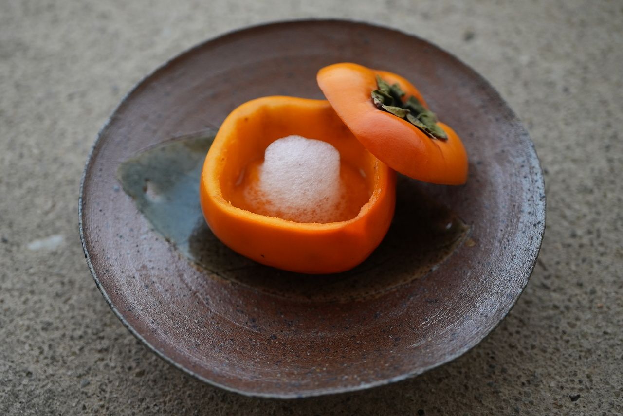 十月の小菓席（三菓三茶）