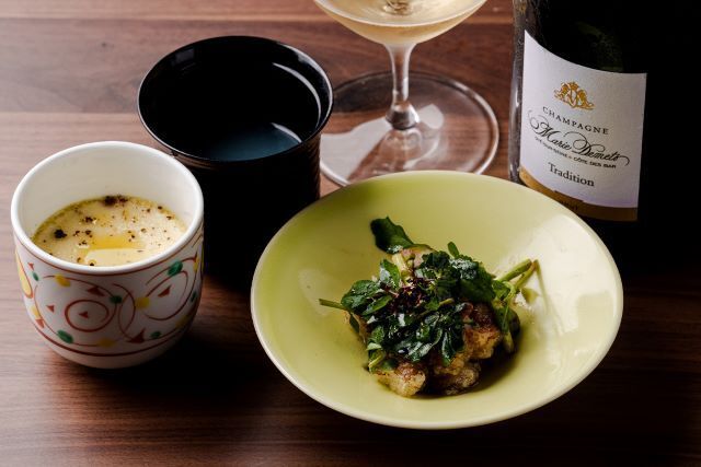 Sushi and wine Saint France Sico