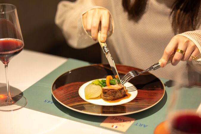 French restaurant Eau et sel (for cormorant fishing)