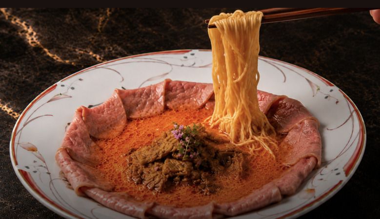 King Wagyu Ramen Michelin Supervised Halal Dotonbori Restaurant