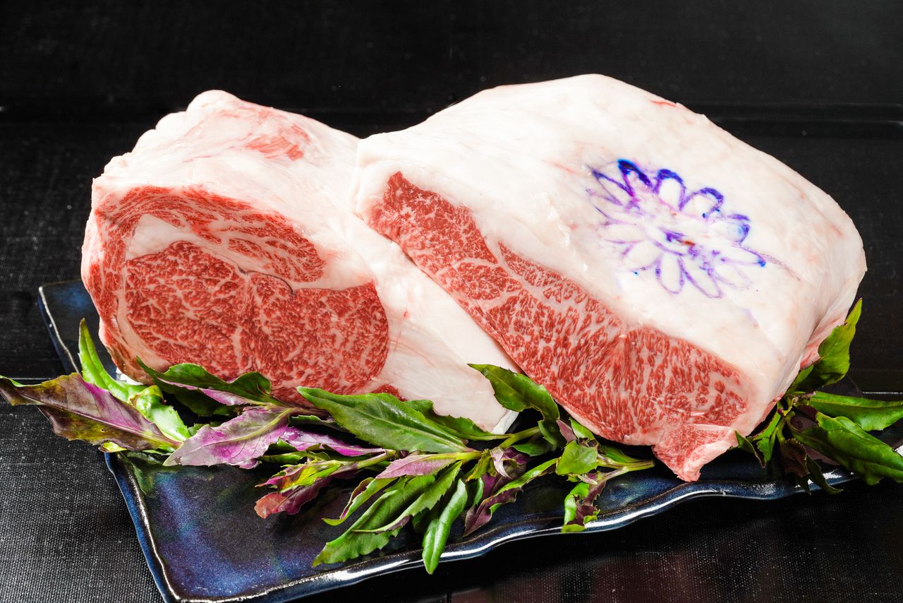 Kobe beef steak course 100g(sirloin)
