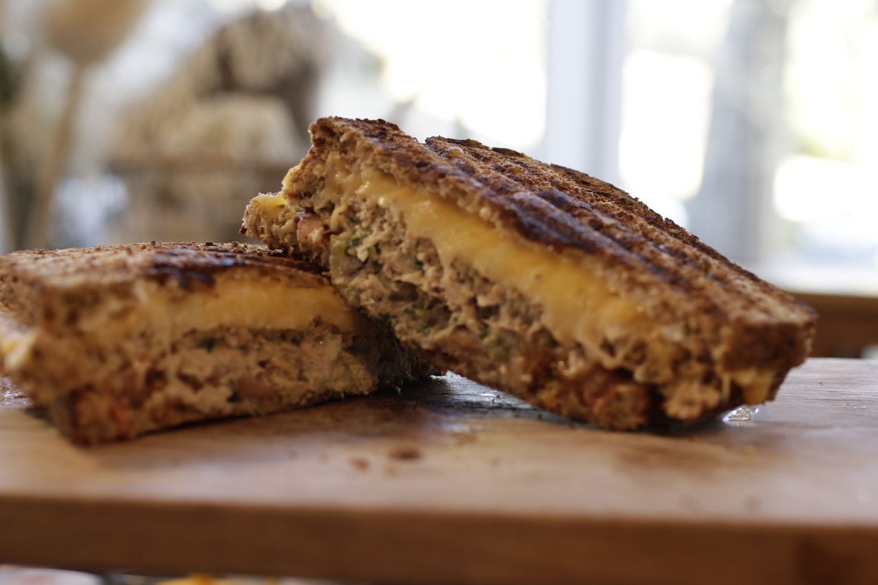 金槍魚融化三明治