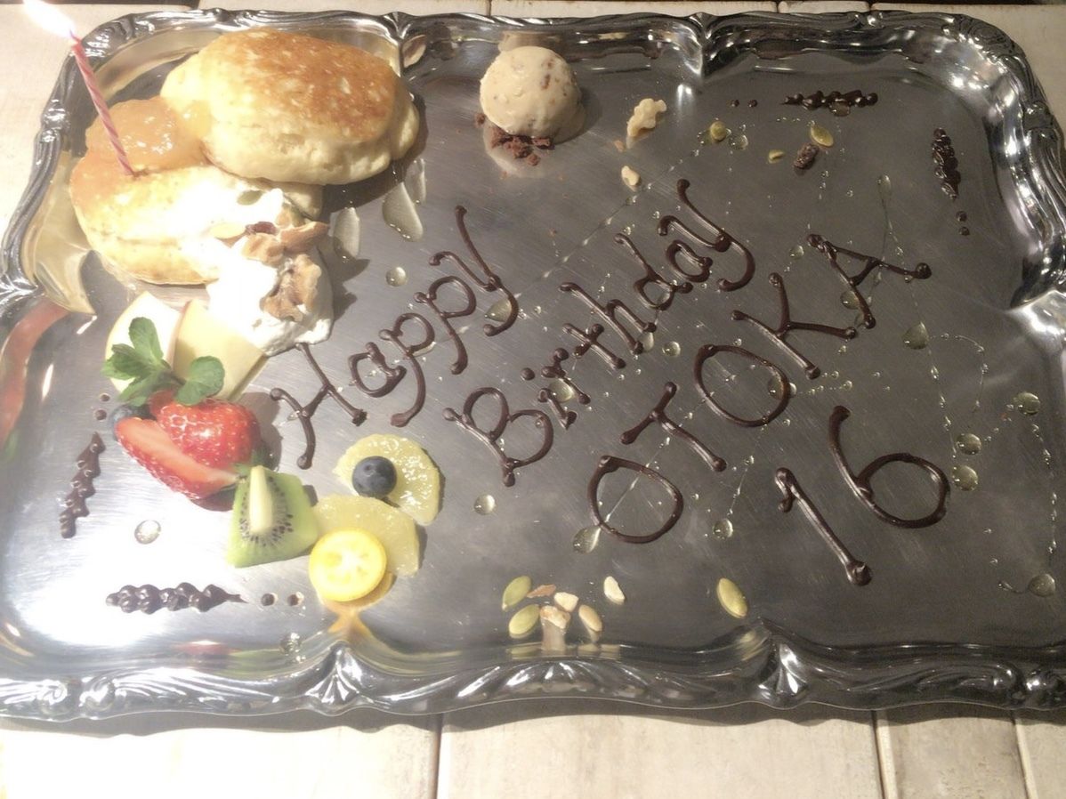 パンケーキアニバーサリープレート