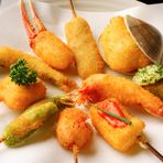 テーブル席利用限定（4名様から） ◆セットメニュー8,000円セット（串18本 / おまかせ特選串は含まない）