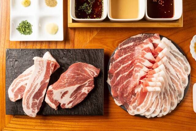 お得なランチタイムしゃぶしゃぶセット