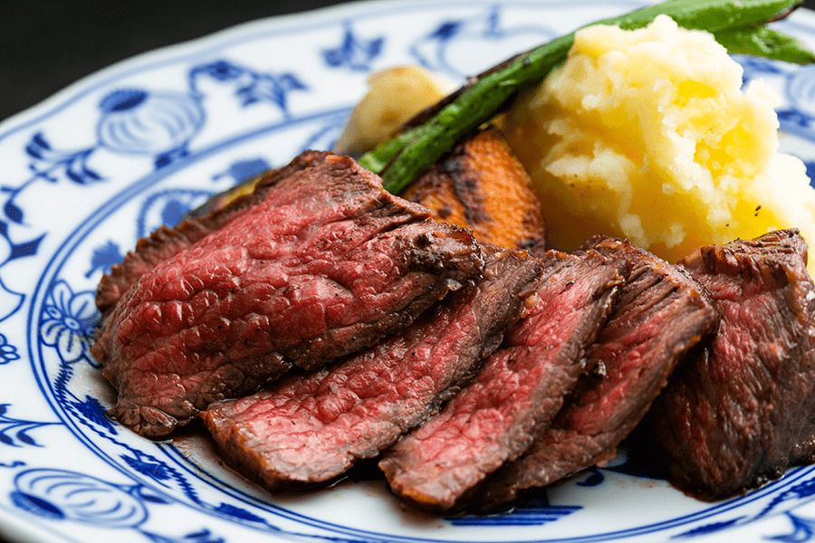 Domestic Japanese Black Beef Roast Beef (Rump) Course