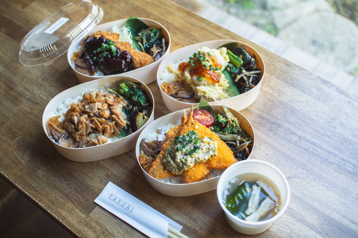 【TAKEOUT】TAYORIの定食弁当　＊4種類からお選び頂けます！　*当日店舗決済