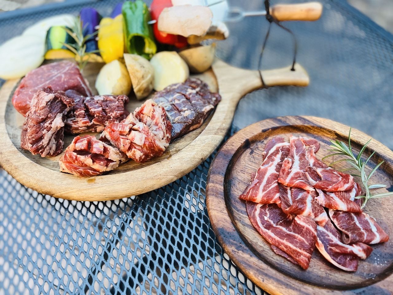 【昼-BBQ+テント付き】TFG特選牛肉5種（4時間制）【日帰り】