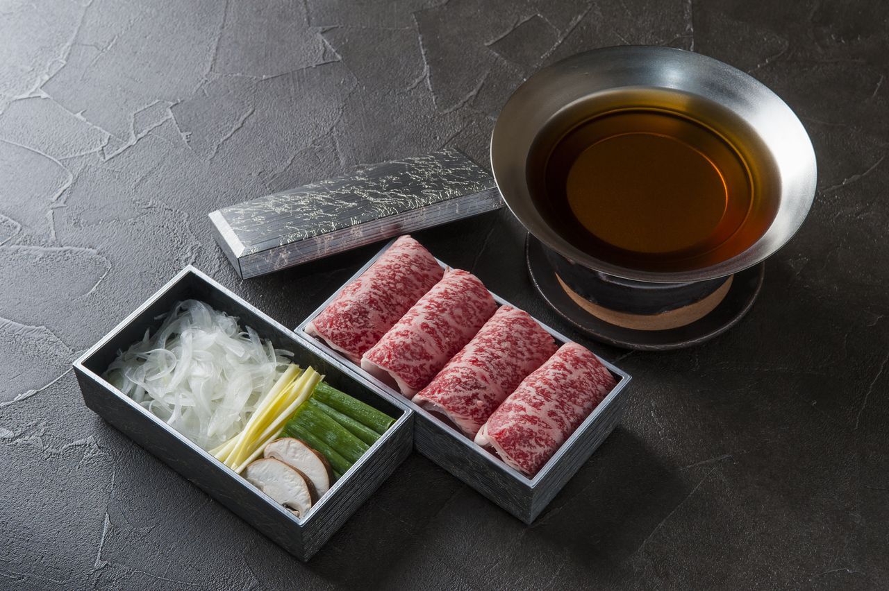 【幻の和牛】石垣牛会席B（蟹酢甲羅盛りなど全7品）