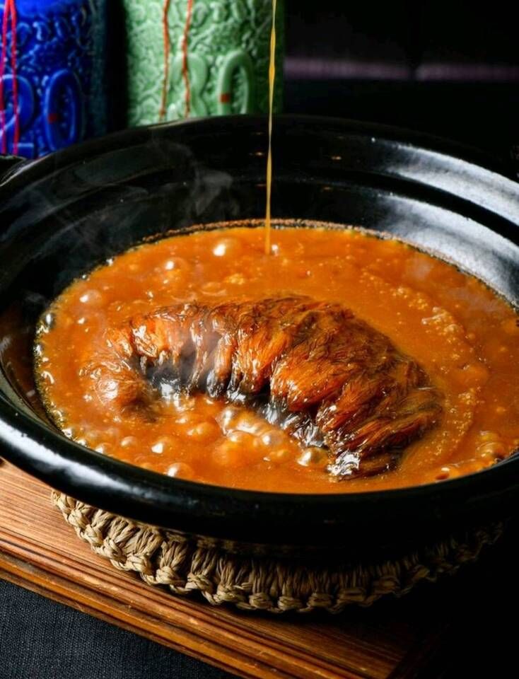 【カウンター】フカヒレの姿煮コース 【counter】Shark Fin course