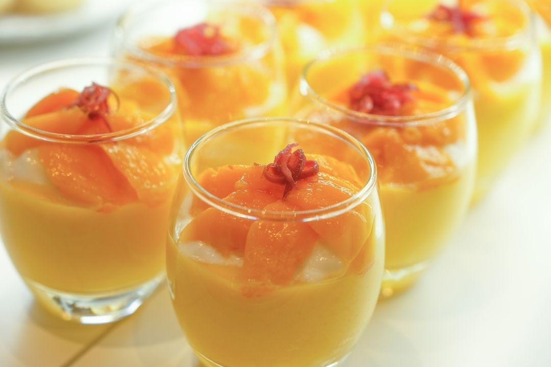 文菜華自慢のマンゴープリン