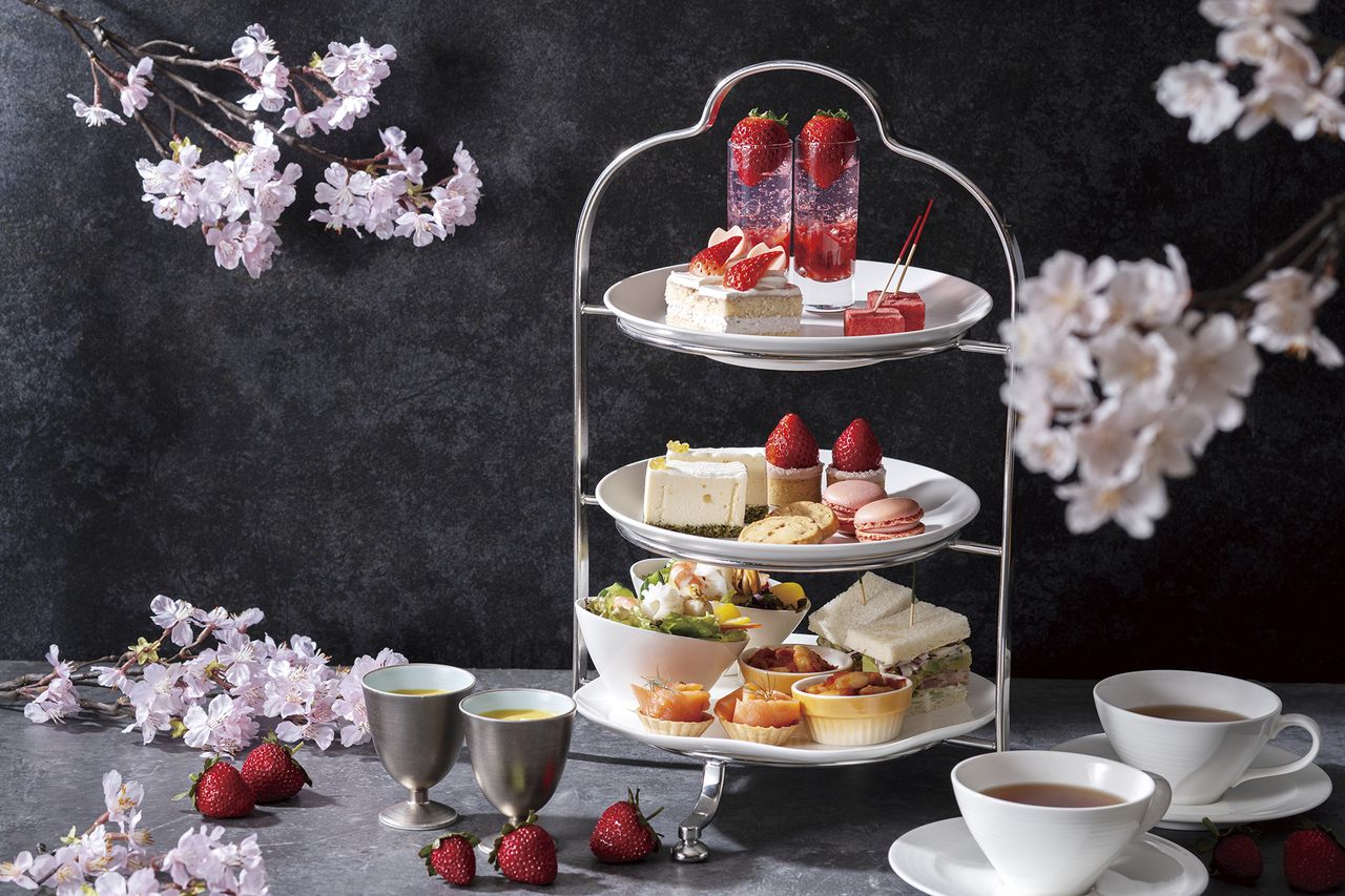 【Until April 30th.】Afternoon tea with sparkling wine （ weekends and holidays.）