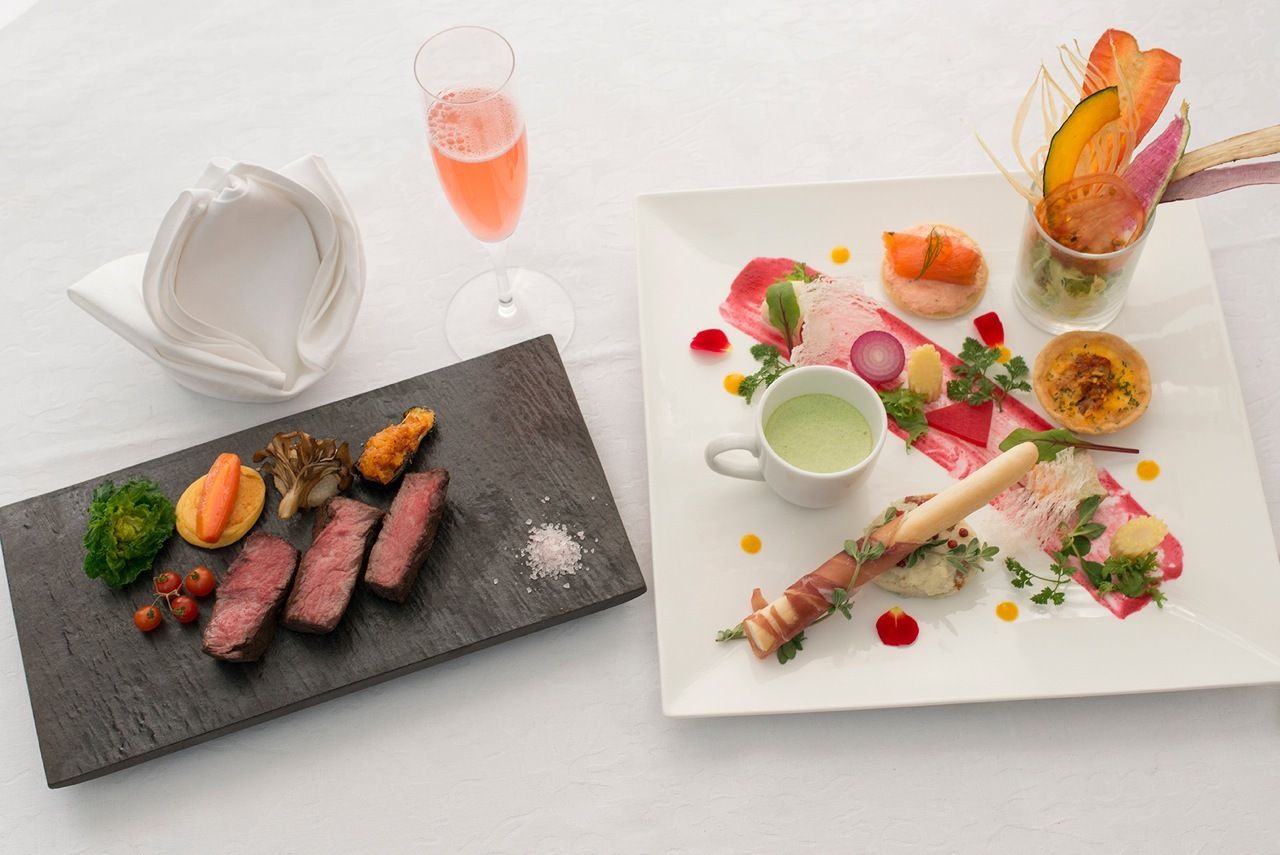 シェフおまかせのＷメインフルコース