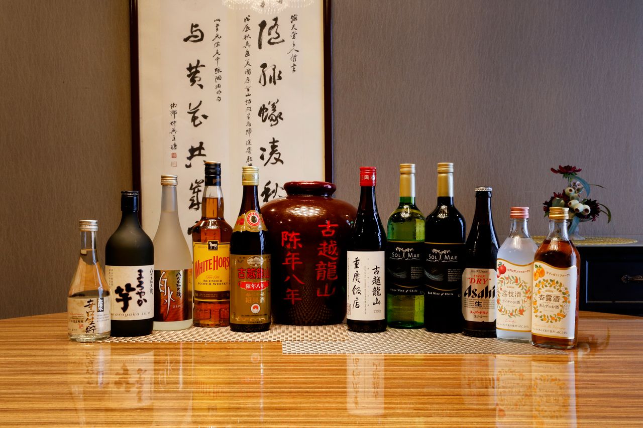 【オプション】飲み放題エレガント 紹興酒８年 フリードリンク4,000円プラン