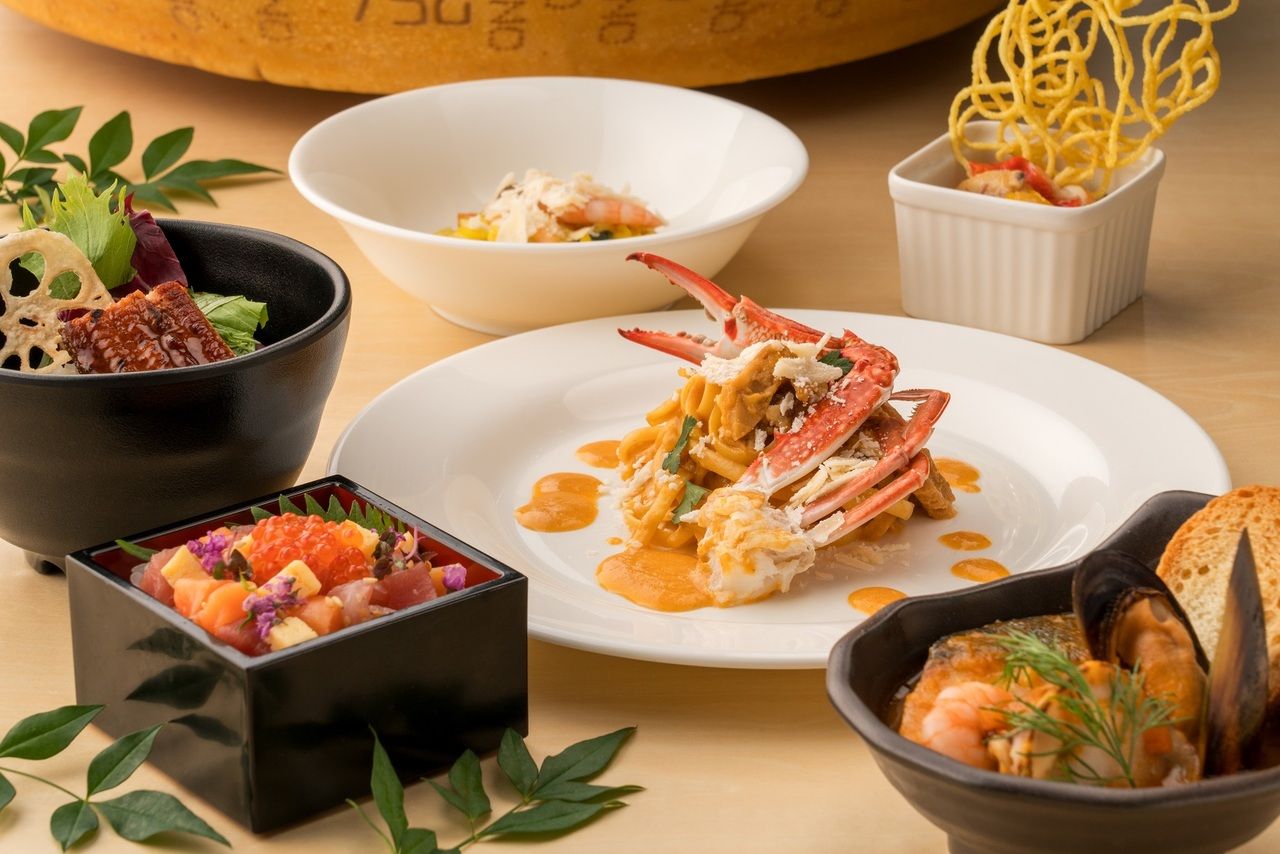 lunch buffet for adult