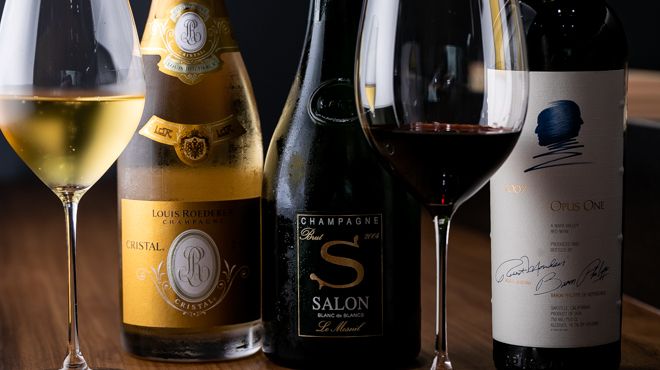 おまかせコース【白ワインorシャンパン　ボトル1本付き】