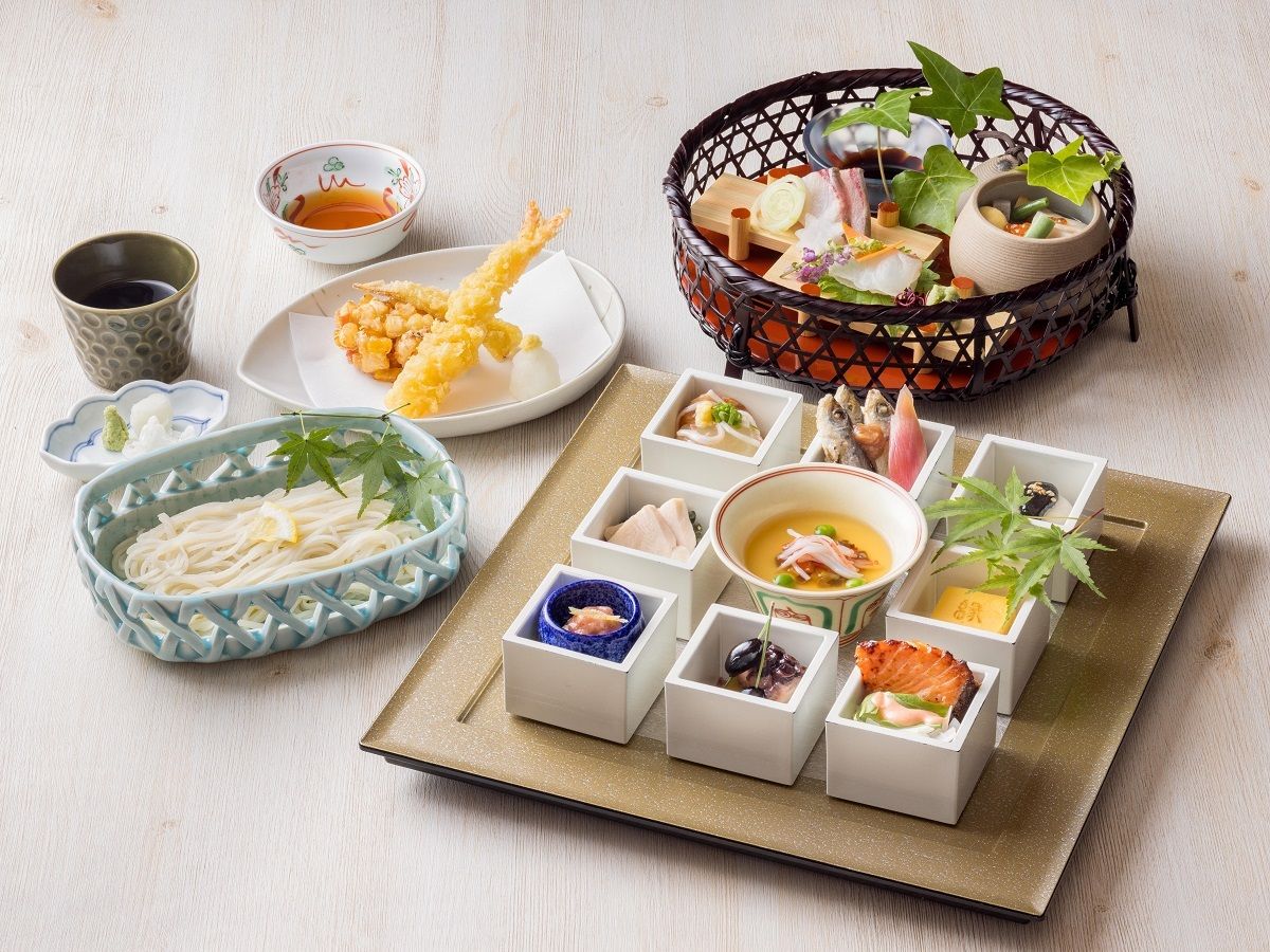 【休日ランチコース】箱庭～HACONIWA～ 自家製手打ち蕎麦が自慢のコース