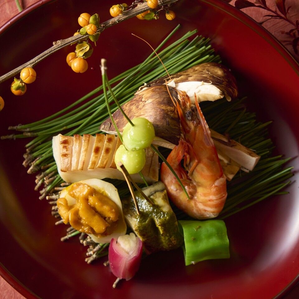 【Diner Course】A traditional Japanese multiple course meal　Yaezakura