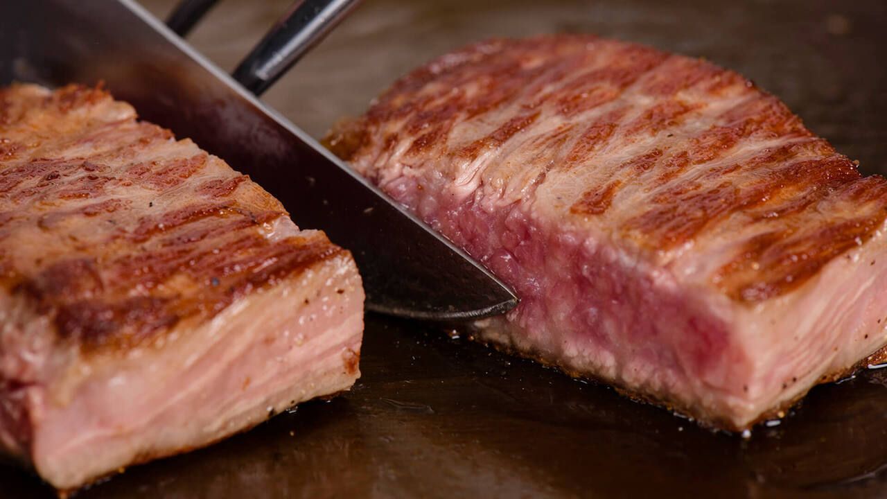 [Weekday lunch only] A5 KUROGE WAGYU BEEF STEAK COURSE