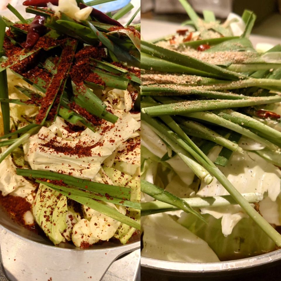 Both skewers and hot pot! luxury course