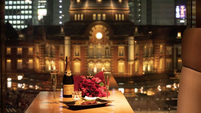 【シャトーブリアンコース】東京駅一望窓際席確約！