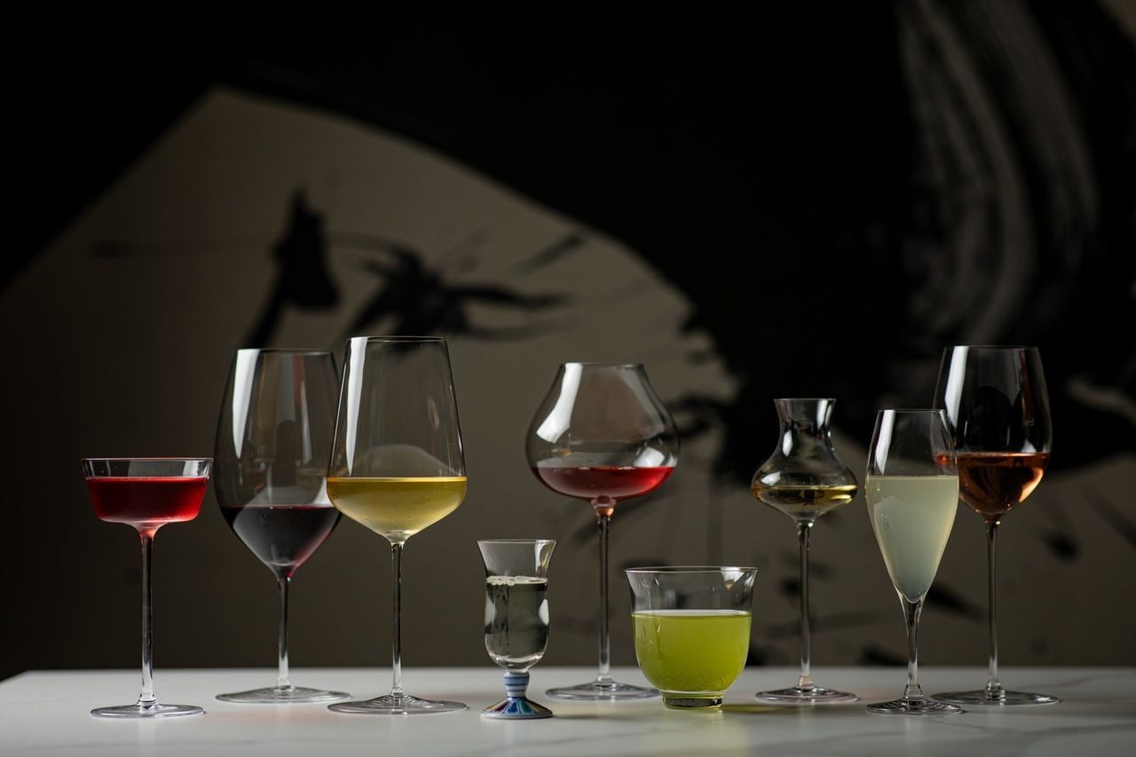 MENU "VOYAGE" 10-item premium course + 7 glasses of wine pairing