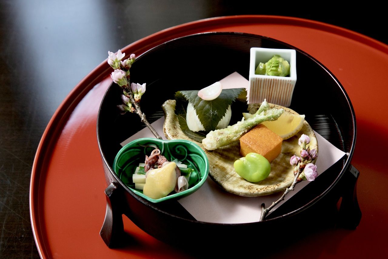 Kaiseki Fish Course “Sakura”