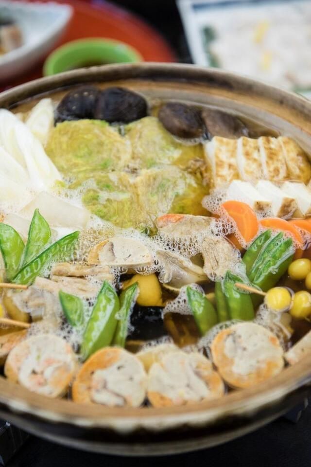 お昼のあんこう鍋セット