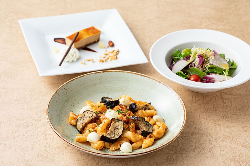 【平日ランチ】乾杯スパークリングワイン付き！パスタランチ［ランチコース・全3品］