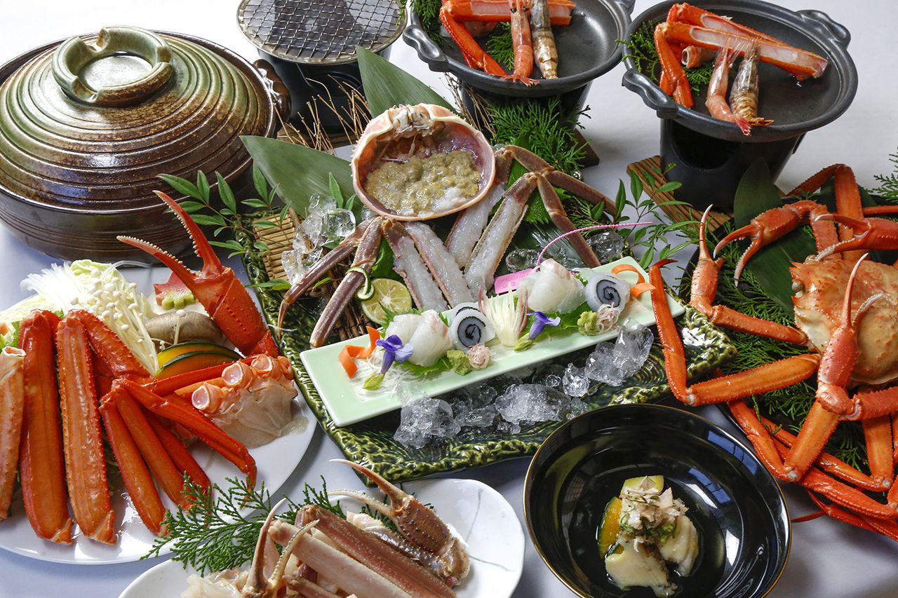 松葉ガニ・香住ガニを堪能 カニ三昧フルコース（オールインクルーシブ）