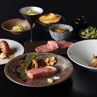 New Matsuzaka Course (steak and seafood) 11,000 yen