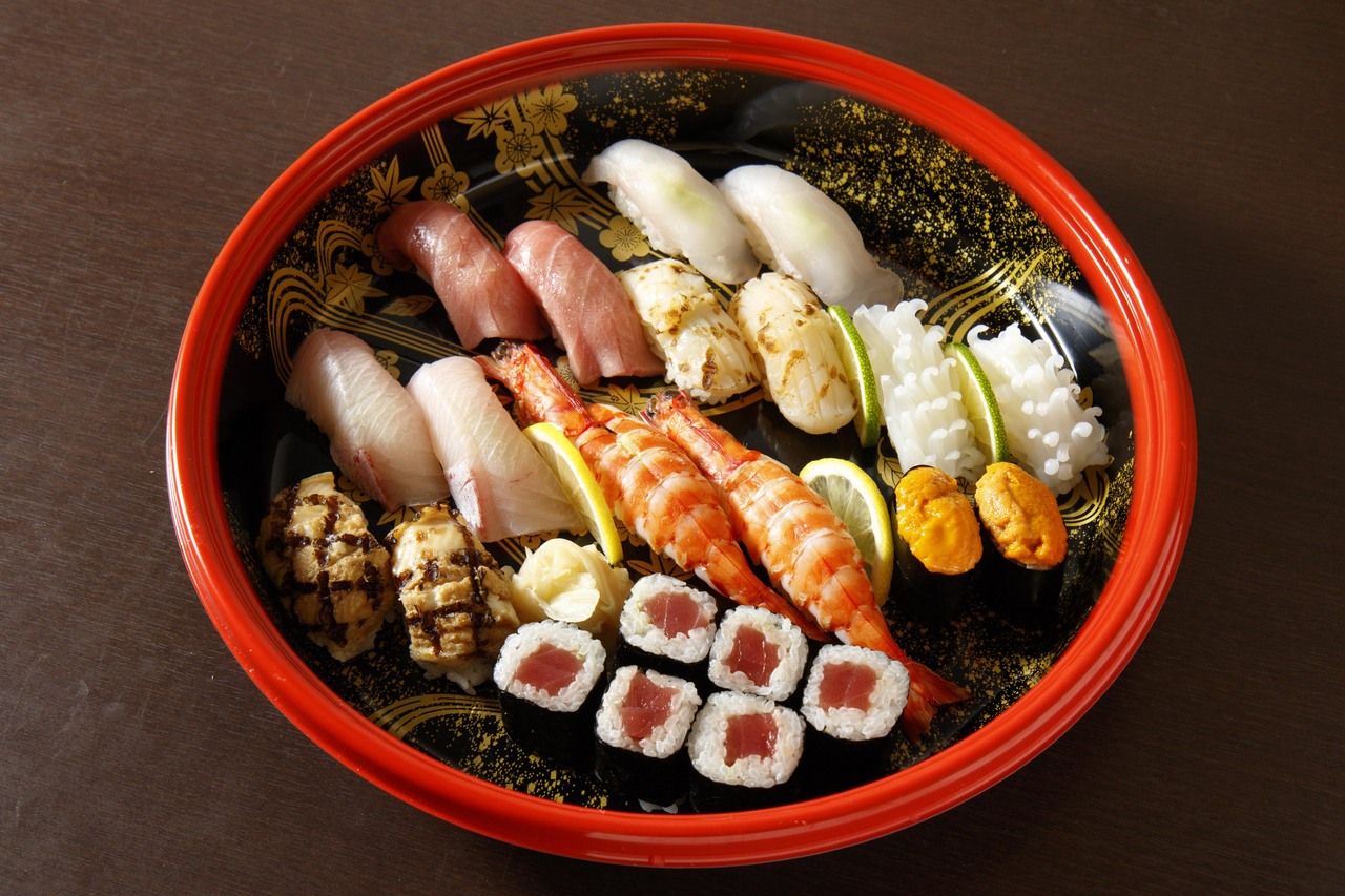 年末年始　特選握り盛合せ(2人前)【店頭受取】