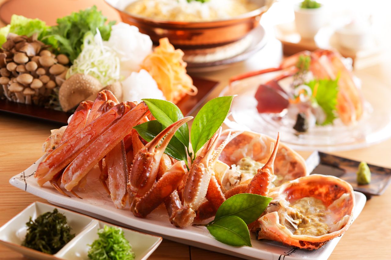 Matsuba Crab Hot Pot Course Dinner
