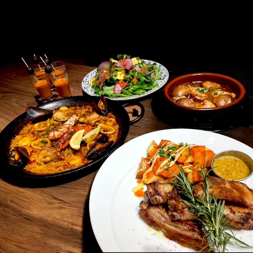 【マヨルカ フリーフロープラン】月～木曜日限定/乾杯スパークリング付 