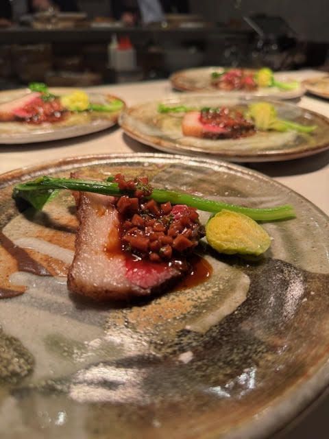 Firewood dinner course