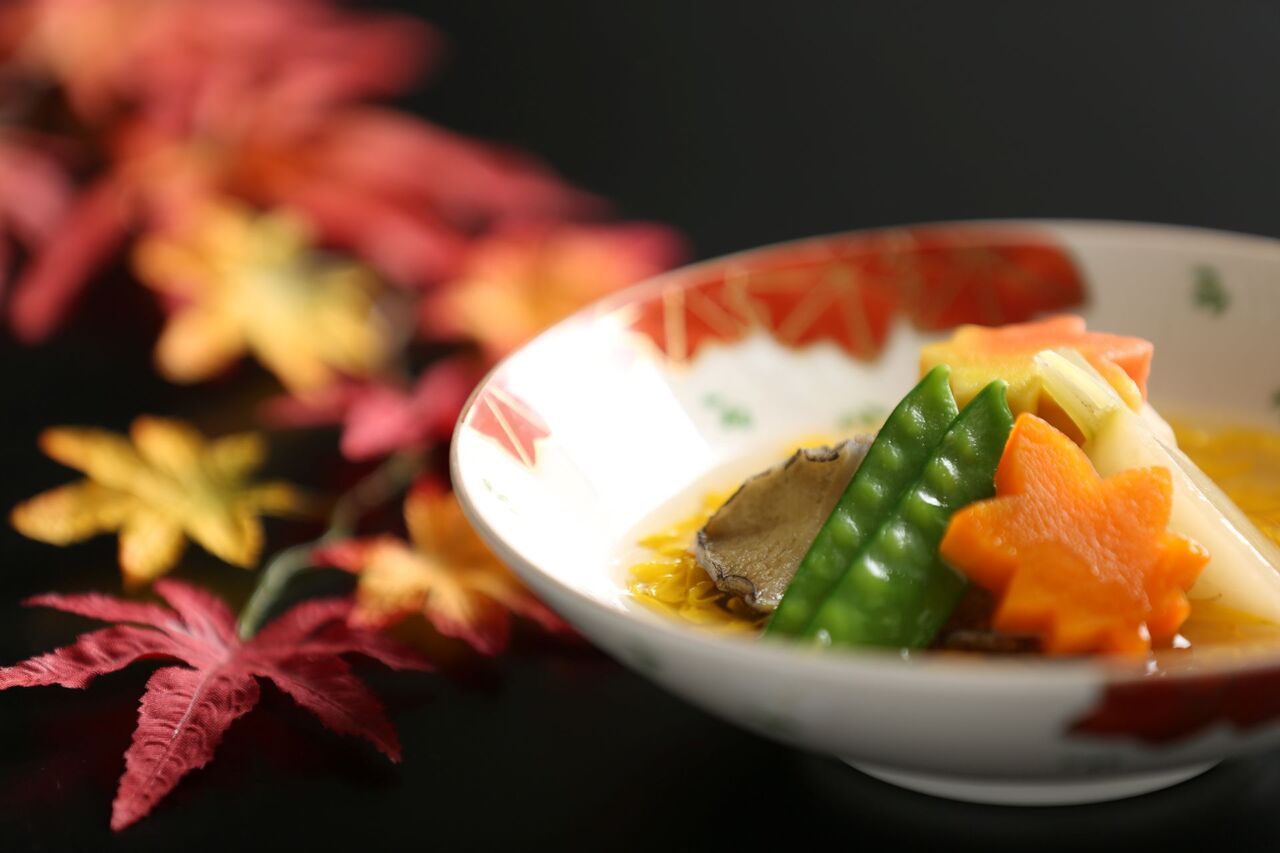 Seasonal Kaiseki Course Fuku (Fuku) 4,500 yen