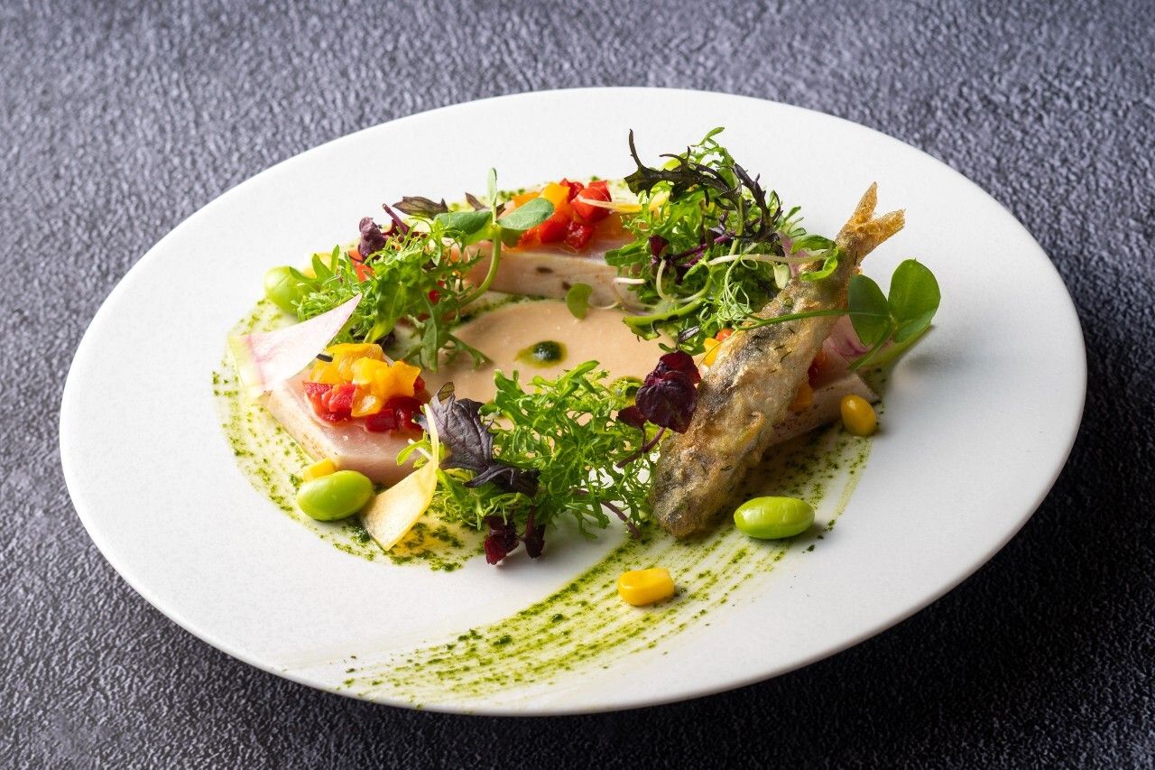 鴨川 京フレンチ｜魚料理・肉料理どちらも愉しめる5品